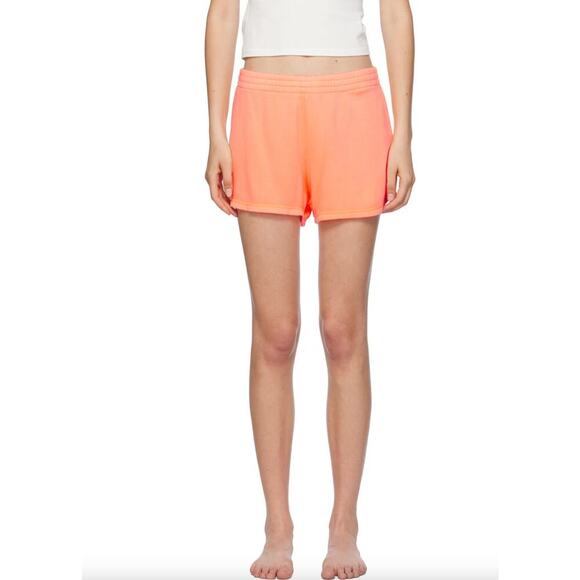 SKIMS Pants - New with Tags Skims Orange Modal French Terry Shorts SZ 2X